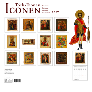 Icons monthly calender 2027