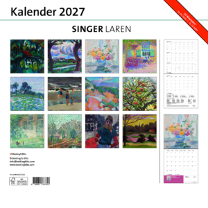 Singer Laren monthly calendar 2027