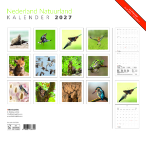 The netherlands – A country full of nature monthly calendar 2027