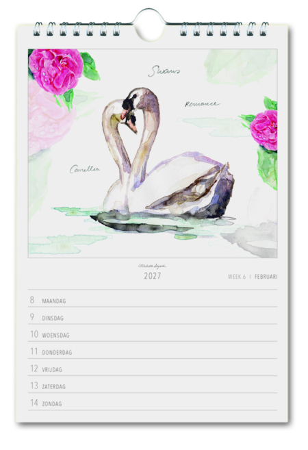 Michelle Dujardin, Butterflies, weekkcalendar 2027