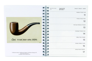 Magritte weekagenda 2027