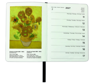 Van Gogh mini agenda 2027