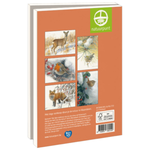 Card folder with env. Large: Winterdieren, Elwin van der Kolk, Natuurpunt