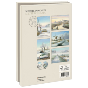 Card folder with env. Large: Winterlandscapes, Sietse Wiersema