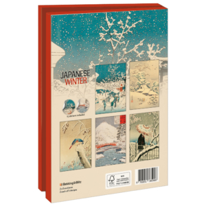 Card folder with env. Large: Japanese Winter