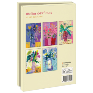 Card folder with env. Large: Atelier des fleurs, Ad van Bokhoven