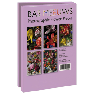 Card folder with env. Large: Photographic Flower Pieces, Bas Meeuws