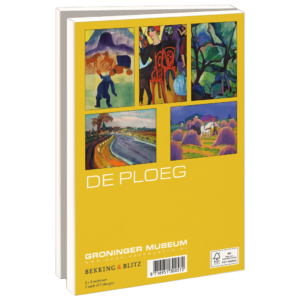 Card folder with env. Large: De Ploeg, Groninger Museum