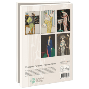 Card folder with env, Large: Costumes Parisiens, Chester Beatty