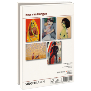Card folder with env, Large: Kees van Dongen, Singer Laren