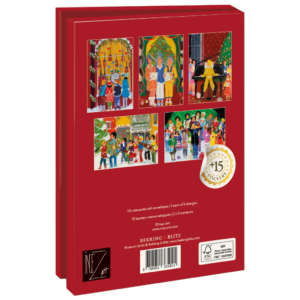 Card folder with env, Large: Muziek, Inez Art