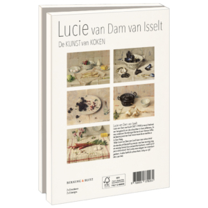 Card folder with env, Large: De kunst van koken, Lucie van Dam van Isselt