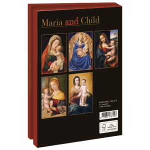 Card folder with env. Large: Maria and Child, Rijksmuseum