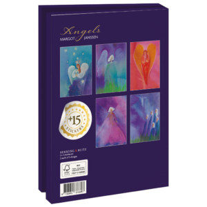 Card folder with env. Large: Angels, Margot Janssen