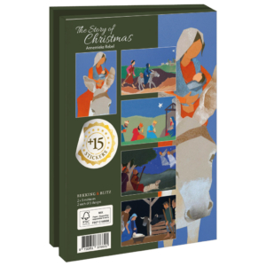 Card folder with env. Large: The Story of Christmas, Annemieke Rebel