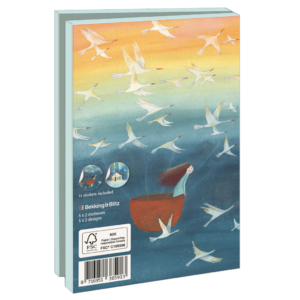 Card folder with env, Small: The Visitor, Miriam Bouwens