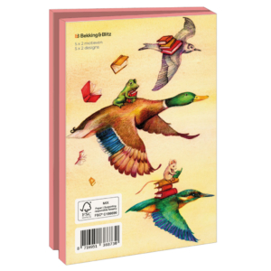 Card folder with env, Small: Books, Gea Valk