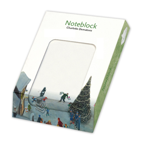 Memo pad: Kerstboom, Charlotte Dematons