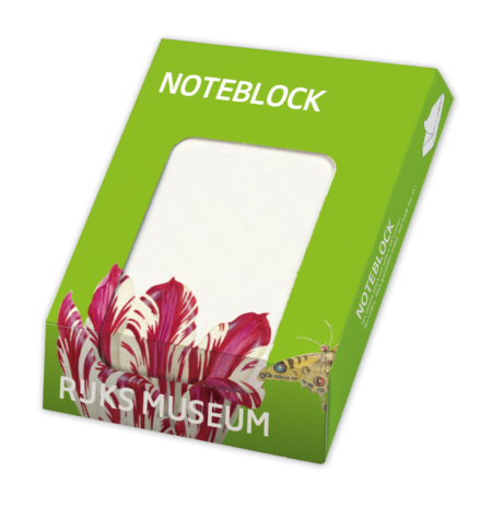 Memo pad: Tulpen/Tulips, Jacob Marrel, Collection Rijksmuseum Amsterdam
