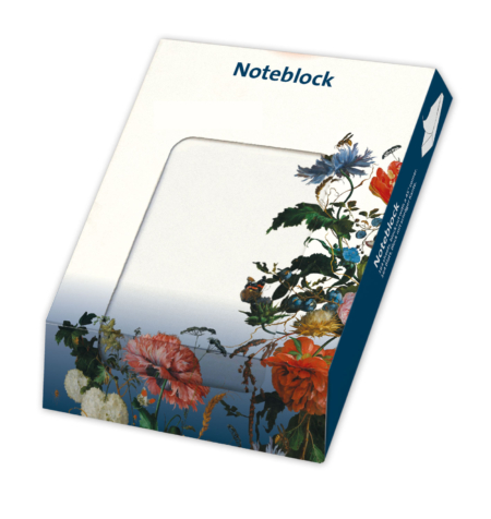 Memo blocnote: Früchte nebem einem Blumenglas, Jan Davidsz. de Heem, SKD