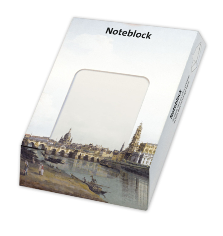 Memo pad: Dresden, Canaletto, Staatliche Kunstsammlungen Dresden