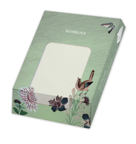 Memo pad: Chinees behang papier, Kasteel Heeswijk