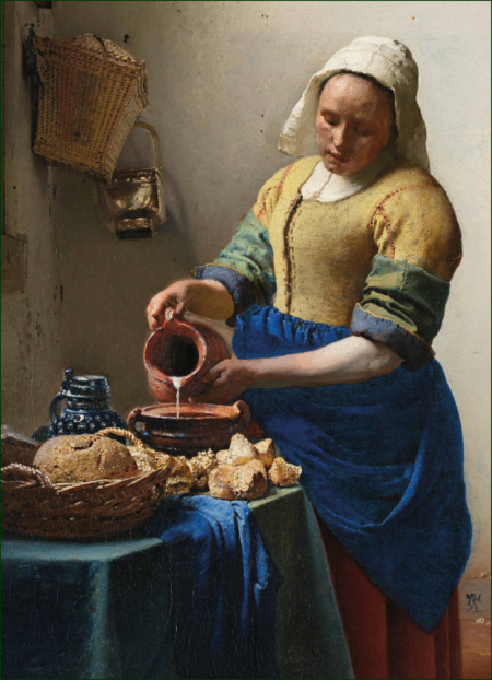 Puzzle (1.000 pieces): Melkmeisje, Vermeer, Rijksmuseum