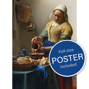 Puzzle (1.000 pieces): Melkmeisje, Vermeer, Rijksmuseum