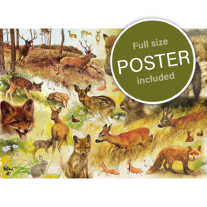 Puzzle (1.000 pieces): Drawn to Nature, Rien Poortvliet