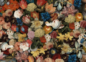 Puzzle (1.000 pieces): Floral & Toile, The Fitzwillam Museum