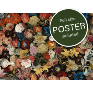 Puzzle (1.000 pieces): Floral & Toile, The Fitzwillam Museum