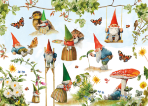 Puzzle (200 pieces): Kabouter, Rien Poortvliet