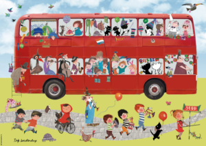 Puzzle (200 pieces): Bus, Fiep Westendorp
