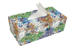 Tissue box holder: Jardinera, Casa Batlló, Gaudi Barcelona