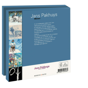 Card folder with env. Square: Winter, Jans Pakhuys