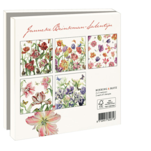 Card folder with env. Square: Tulpen, Janneke Brinkman