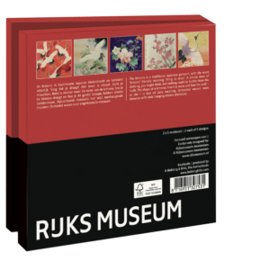 Card folder with env. Square: Asian Kimono, Collection Rijksmuseum Amsterdam
