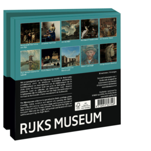 Card folder with env. Square: Highlights, Collection Rijksmuseum Amsterdam