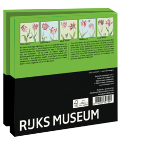 Card folder with env. Square: Tulpen / Tulips, Jacob Marrel, Collection Rijksmuseum Amsterdam
