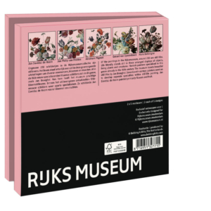 Card folder with env. Square: Flowers, Collection Rijksmuseum Asmterdam