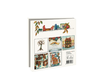 Card folder with env. Square: Verdwalen in verhalen, Gea Valk