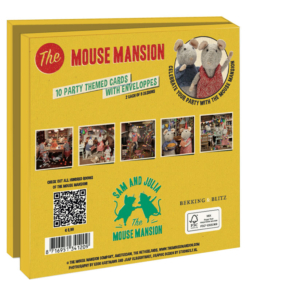 Card folder with env. Square: Party, The Mouse Mansion, Schaap & Muis Beheer B.V.