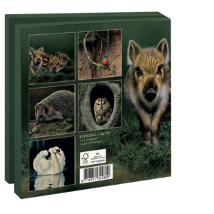 Card folder with env, Square: Animals, Hans Bulder