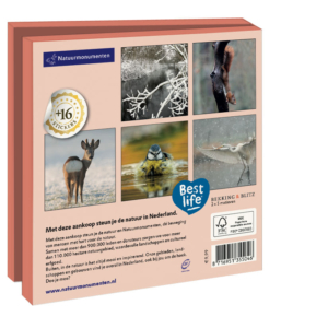 Card folder with env. Square: Fotografie, Natuurmonumenten