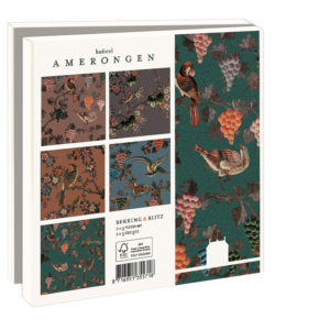 Card folder with env, Square: Nature, Kasteel Amerongen