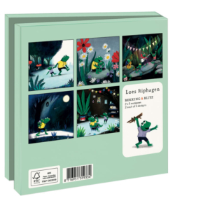 Card folder with env, Square: Kom mee, Kees, Loes Riphagen