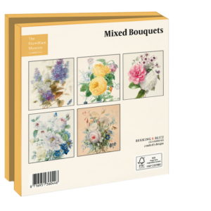 Card folder with env, Square: Mixed Bouquets, The Fitzwilliam Museum