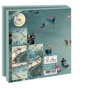 Card folder with env, Square: Winter, Charlotte Dematons