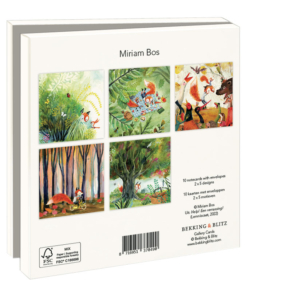 Card folder with env, Square: Help! Een verrassing, Miriam Bos