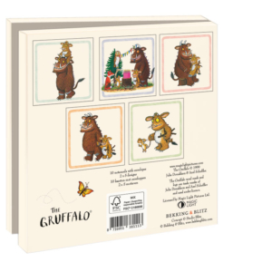 Card folder with env, Square: The Gruffalo, Julia Donaldson & Axel Scheffler